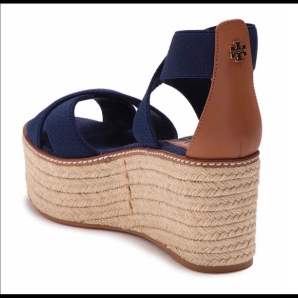 Tory Burch Frieda Espadrille Platform Sandals - Picture 3 of 8